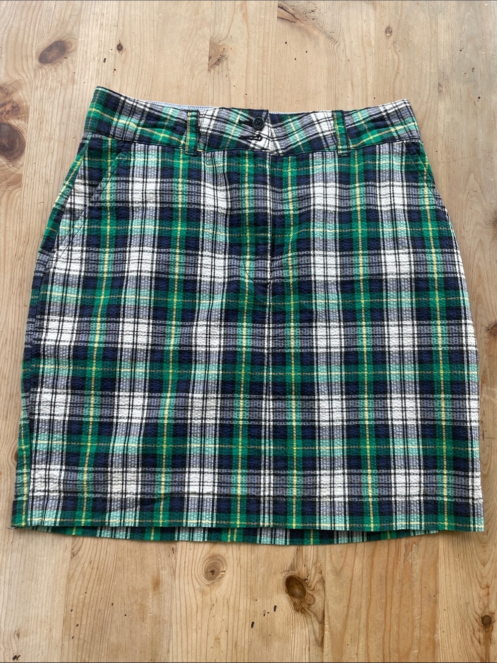 Plaid Mini Skirt Femme Prep Campus Ready Modern Classic Timeless